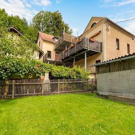 Modern In With A Terrace In Lägenhet Sebnitz