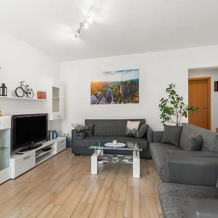 Апартаменты Modern In With A Terrace In *